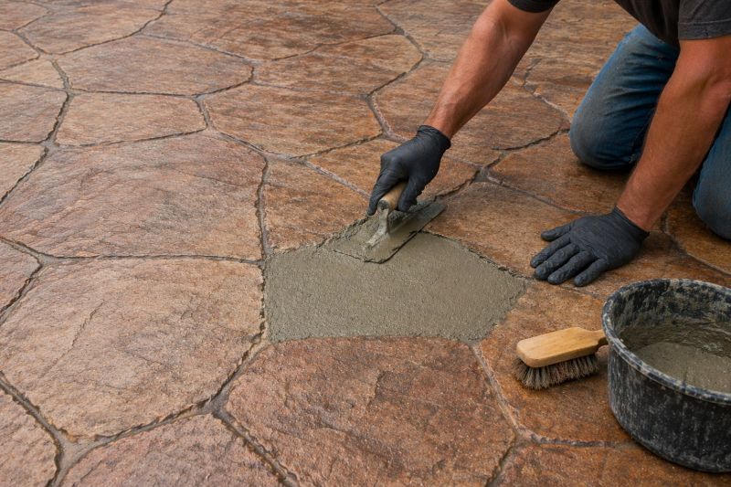 Decorative Concrete Repair in Franklin, TN