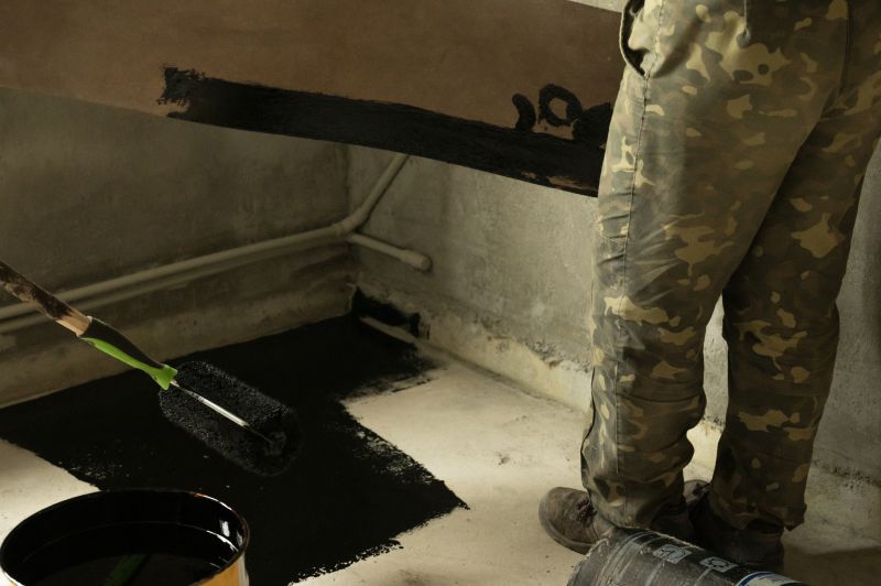 Basement Floor Tinting detail